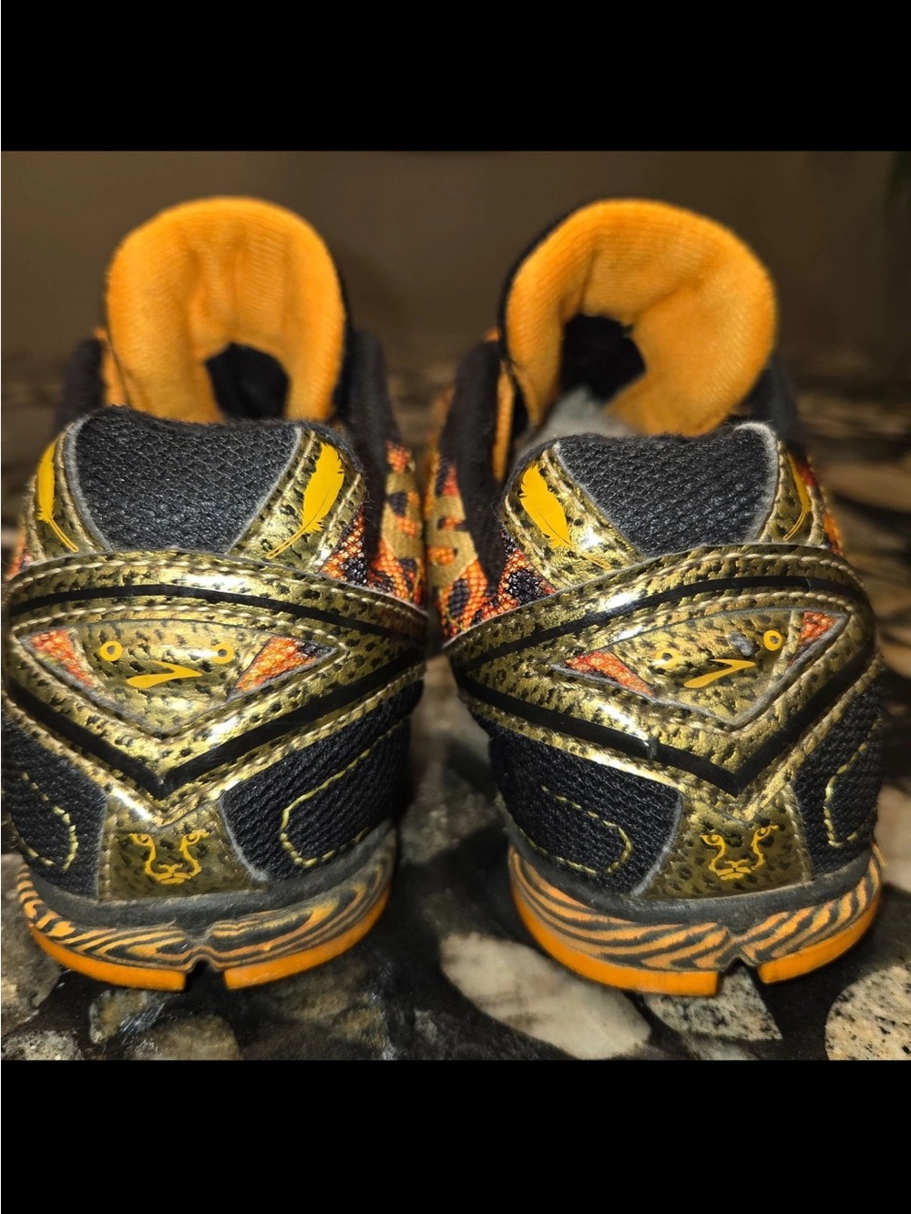 Brooks Mach Speed Demon Leopard Print Womens Cross Country Shoes Size 9.5 - Picture 4 of 9